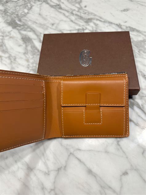 goyard coin holder mens|genuine goyard wallet.